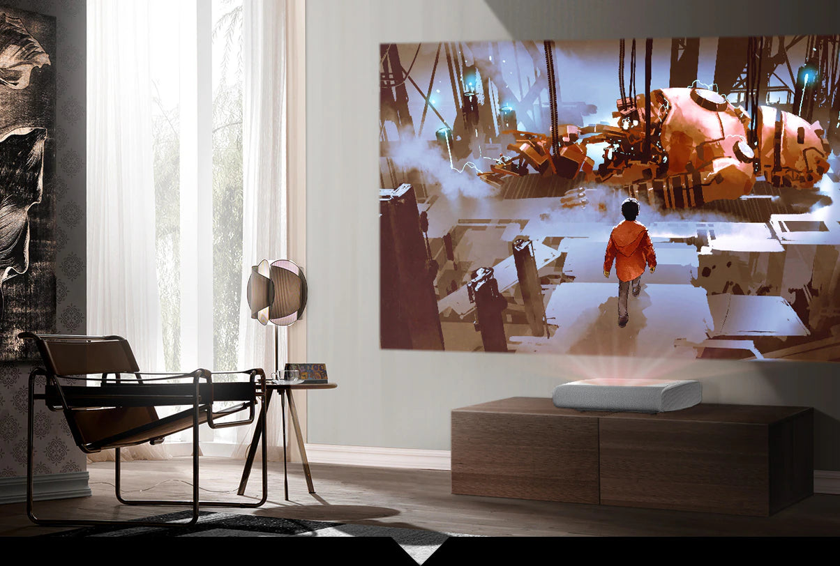 Top 5 Benefits of Using an Ultra Short Throw Projector for Your Home Theater