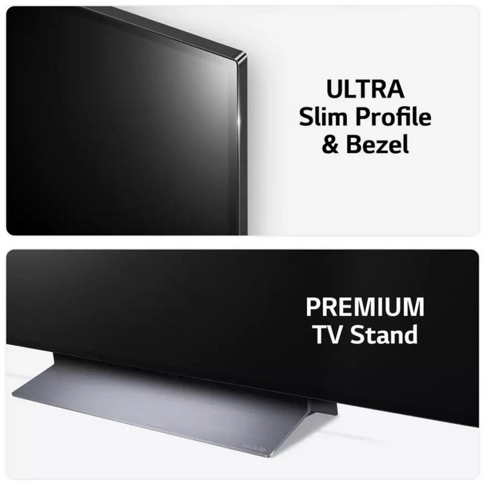 LG 77 Inch OLED77C34LC Smart 4K UHD HDR OLED Freeview TV LG