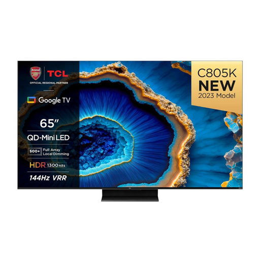 TCL 65 Inch 65C805K Mini-LED 4K Ultra HD HDR Smart TV TCL