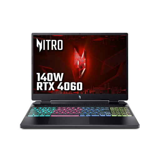 Acer
Nitro 16 Gaming Laptop - 16in QHD+ 165Hz, RTX 4060, AMD Ryzen 7, 16GB RAM, 1TB PCIe NVMe SSD Acer
