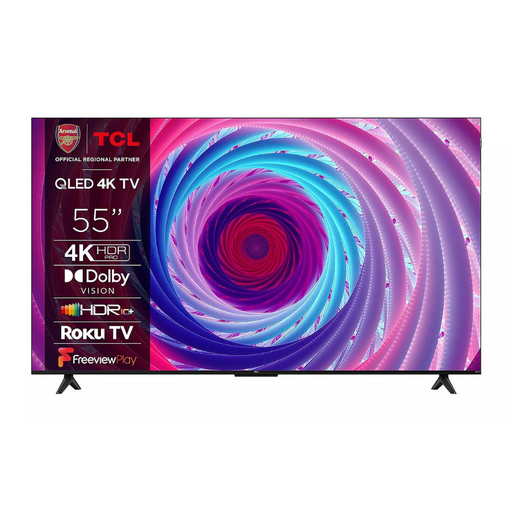 TCL 55RC650K Roku TV, 55-inch, 4K Ultra HD HDR, QLED, Smart TV TCL