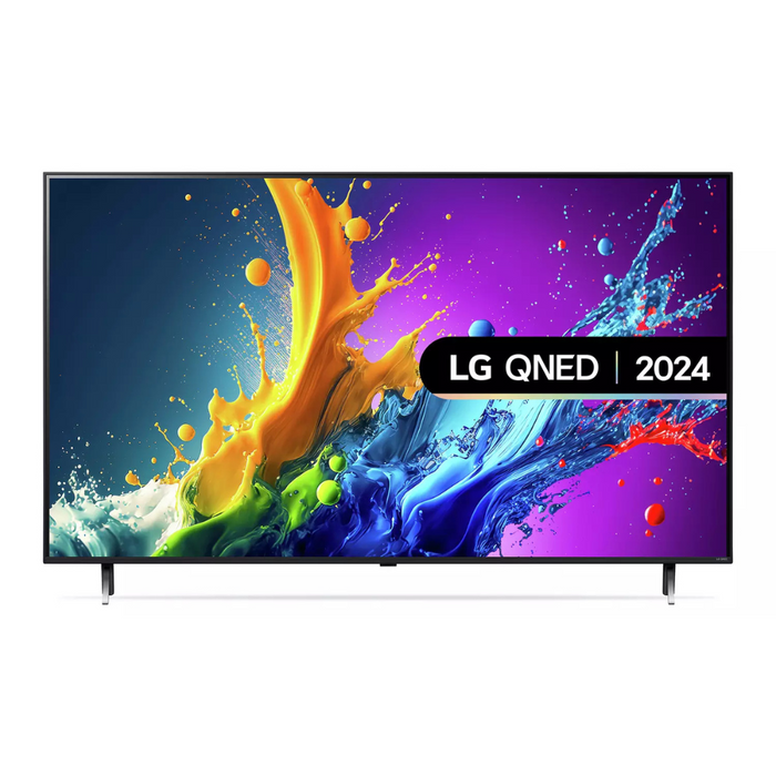 LG 50 Inch 50QNED80T6A Smart 4K UHD HDR QNED Freeview TV