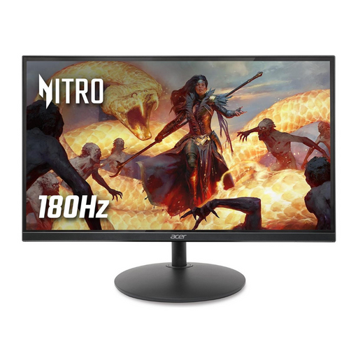 Acer Nitro XF240YS3biphx 24-inch Gaming Monitor - VA Panel, FHD, 4ms, 180Hz, FreeSync Premium, DP, HDMI, Height Adjustable Stand Acer