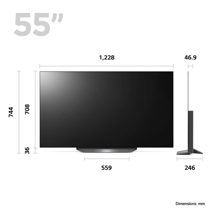 LG OLED55B36LA 55 Inch OLED 4K UHD Smart TV LG