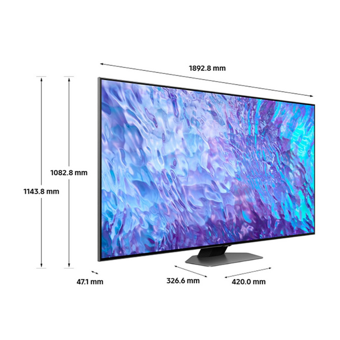 Samsung QE75Q80C 75" QLED 4K HDR+ Smart TV Samsung