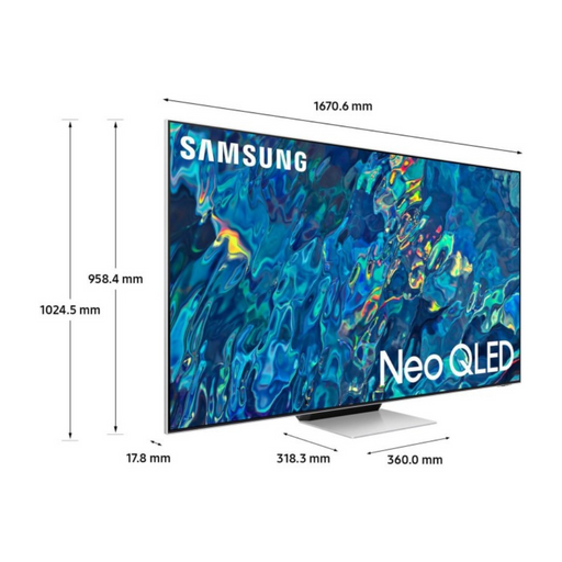 Samsung QE75QN95BATXXU, 75 inch, Flagship Neo QLED, 4K HDR 2000, Smart TV Digiland Outlet Store