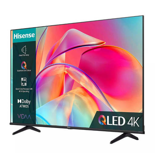 Hisense 50E7KQTUK, 50-inch, QLED, 4K Ultra HD, Smart TV Hisense