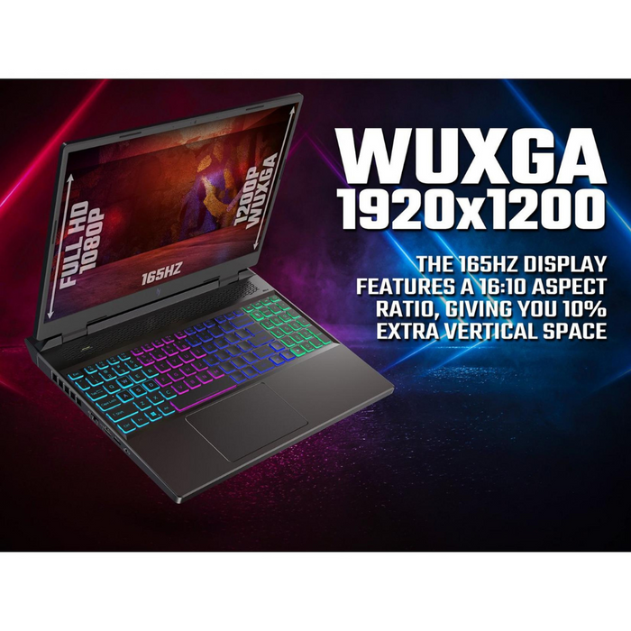 Acer
Nitro 16 Gaming Laptop - 16in QHD+ 165Hz, RTX 4060, AMD Ryzen 7, 16GB RAM, 1TB PCIe NVMe SSD Acer