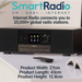 Majority Quadriga CD Music System with Internet DAB and FM Radio Digiland Outlet Store