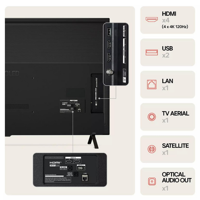 LG OLED65B42LA 65" Smart 4K Ultra HD HDR OLED TV