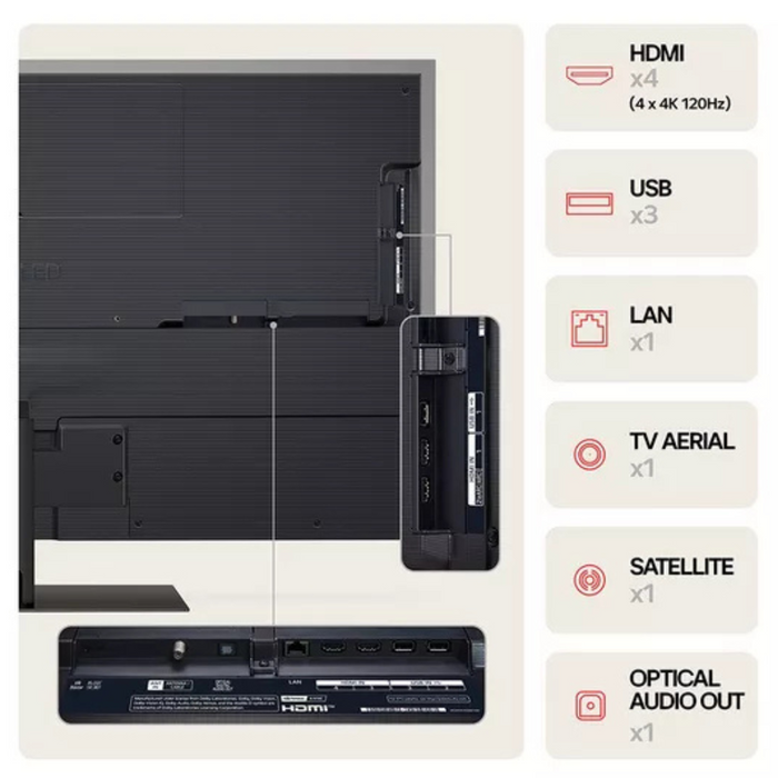 LG OLED55G46LS G4 55 inch OLED evo 4K HDR Smart TV