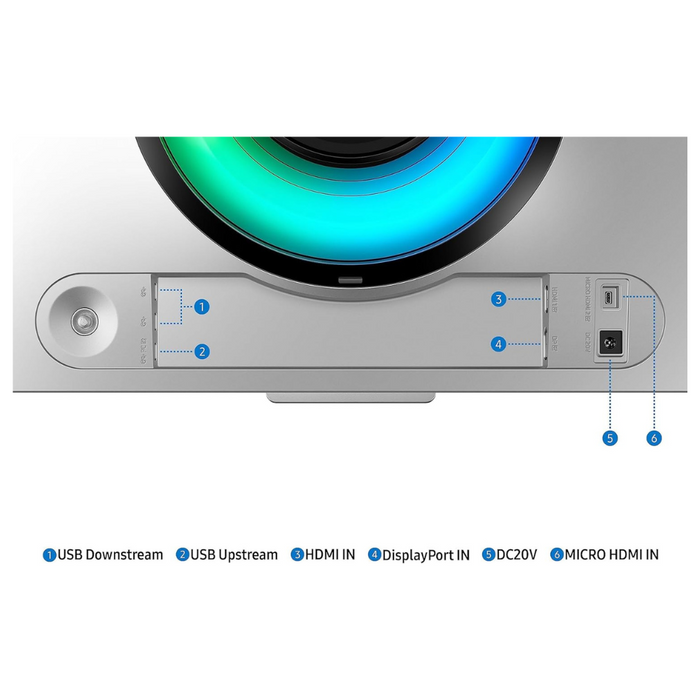 Samsung 49” Odyssey G9 LS49CG954EUXEN 5120x1440 OLED 240Hz FreeSync Curved Smart Gaming Monitor Samsung