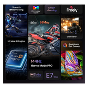 55 '' E7Q PRO Hi-QLED Smart TV 4K 144 Hz 55E7QTUK PRO Hisense