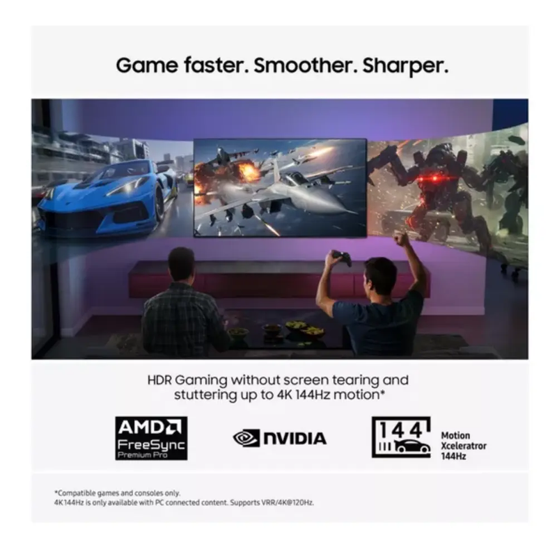 Samsung 55" OLED QE55S90FAEXXUF 4K Vision AI Smart TV (2025)