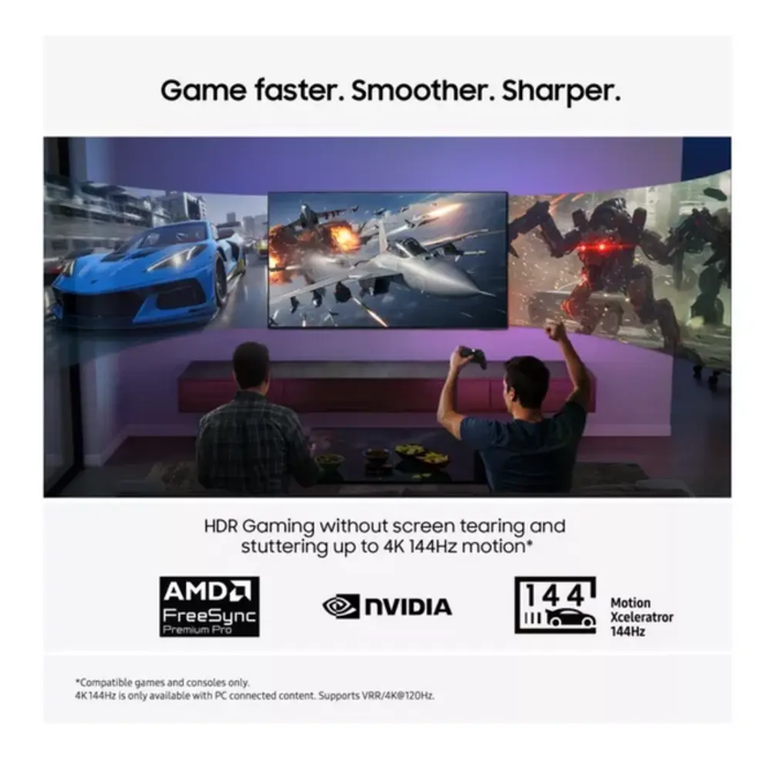 Samsung 55" OLED QE55S90FAEXXUF 4K Vision AI Smart TV (2025)