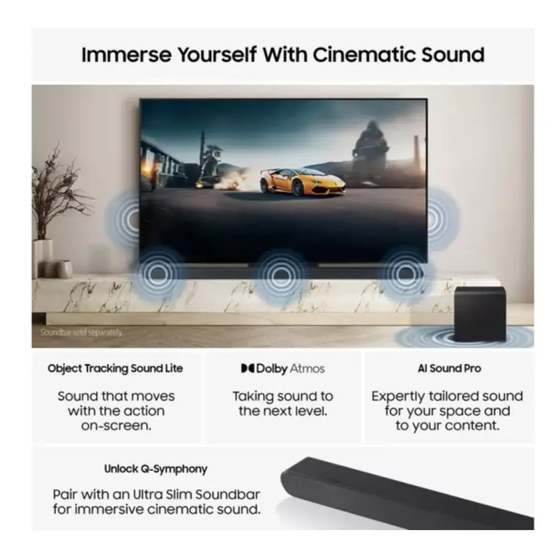 Samsung 55" OLED QE55S90FAEXXUF 4K Vision AI Smart TV (2025)