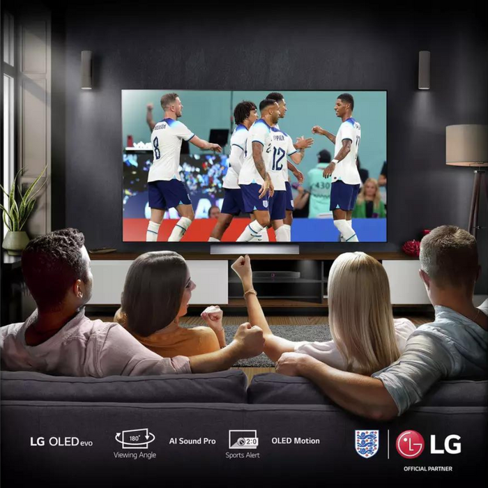 LG 77 Inch OLED77C34LC Smart 4K UHD HDR OLED Freeview TV LG