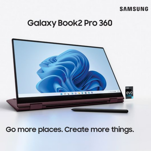 SAMSUNG Galaxy Book2 Pro 360 15.6" 2 in 1 Laptop - Intel® Core™ i7, 512 GB SSD The Outlet Store