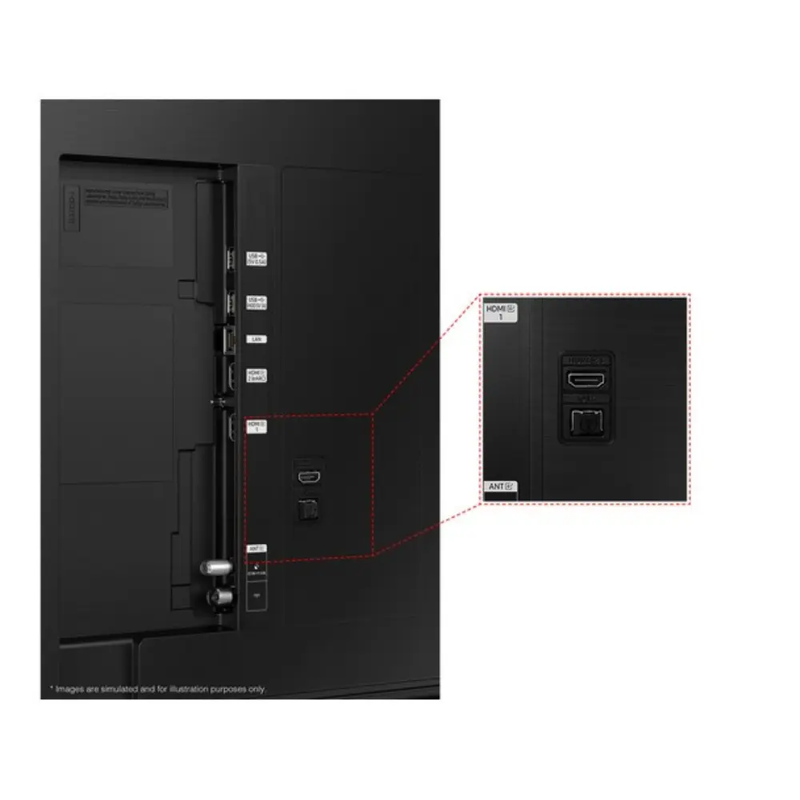 Samsung 65” Crystal UHD DU8070 4K Smart TV