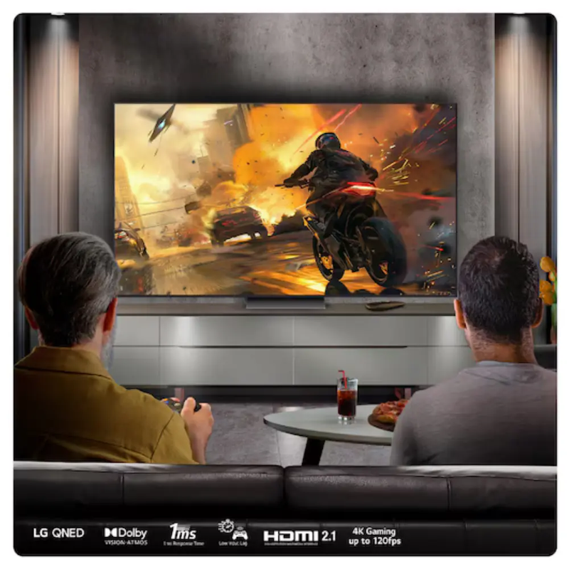 75 inch LG QNED87 AI 4K Smart TV 2024 75QNED87T6B LG