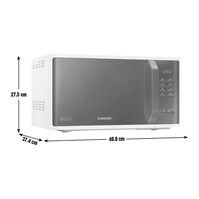 Samsung 800W Standard Microwave MS23K3523AW Digiland Outlet Store