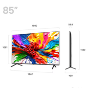 85 inch LG QNED evo AI QNED92 MiniLED 85QNED92A6A.AEKQ LG