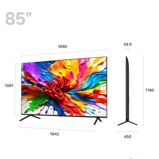 85 inch LG QNED evo AI QNED92 MiniLED 85QNED92A6A.AEKQ LG