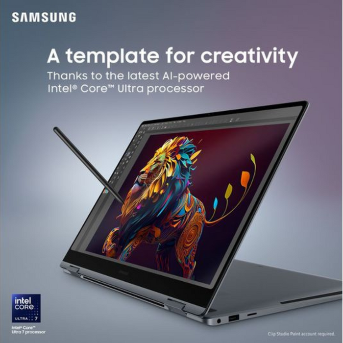 Samsung Galaxy Book4 Pro 360 16" 2 in 1 Laptop - Intel® Core™ Ultra 7, 1 TB SSD Samsung