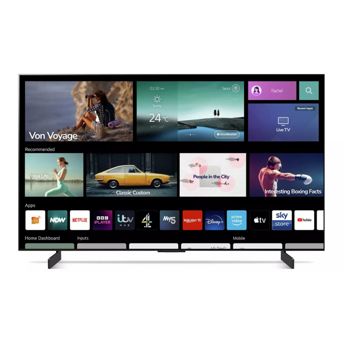 LG OLED evo C2 - 65 inch, 4K Ultra HD, Smart TV OLED65C26LD Digiland Outlet Store