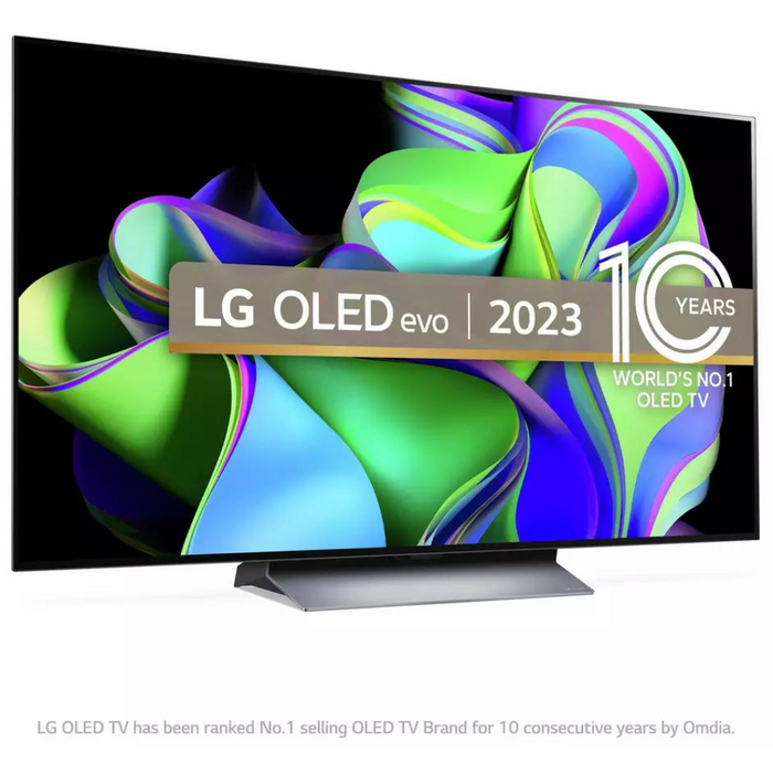 LG 77 Inch OLED77C34LC Smart 4K UHD HDR OLED Freeview TV LG