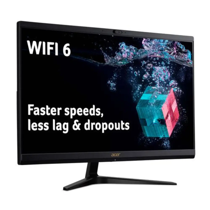 ACER Aspire C22-1600 21.5" All-in-One PC - Intel® Pentium® Silver, 256 GB SSD, Black