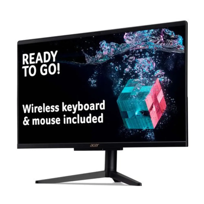 ACER Aspire C22-1600 21.5" All-in-One PC - Intel® Pentium® Silver, 256 GB SSD, Black