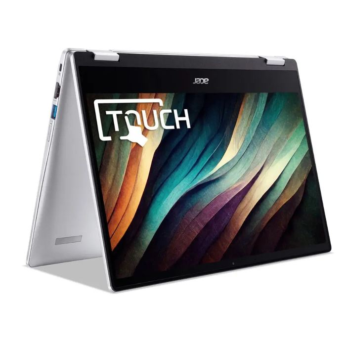 ACER Spin 314 14" 2 in 1 Chromebook - Intel® Celeron®, 128 GB eMMC, Silver NX.AZ3EK.004