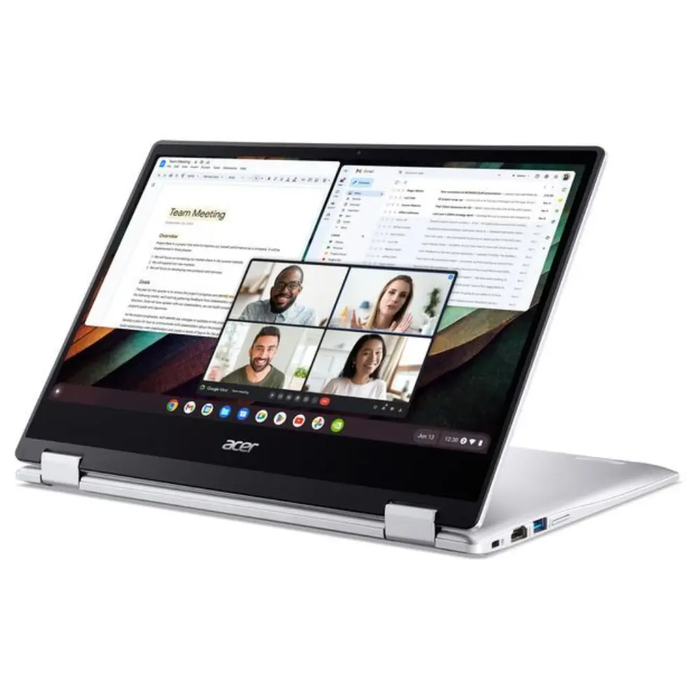 ACER Spin 314 14" 2 in 1 Chromebook - Intel® Celeron®, 128 GB eMMC, Silver NX.AZ3EK.004