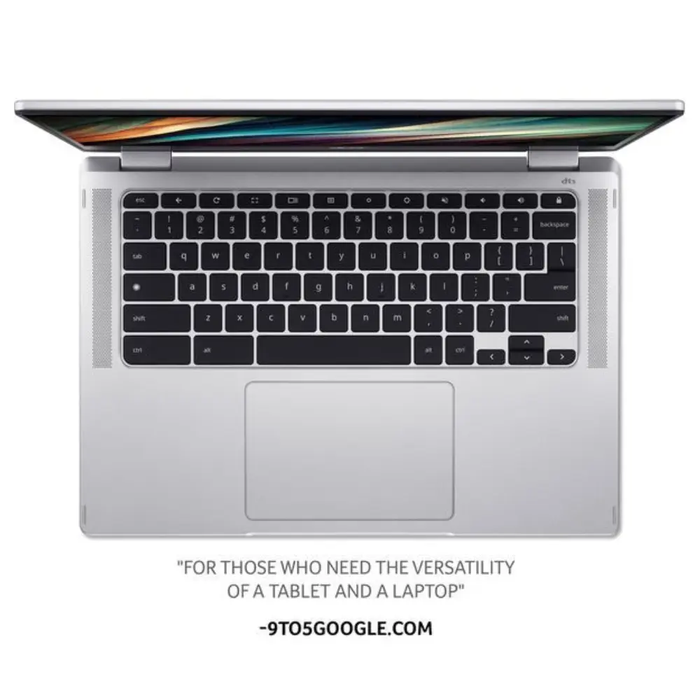 ACER Spin 314 14" 2 in 1 Chromebook - Intel® Celeron®, 128 GB eMMC, Silver NX.AZ3EK.004