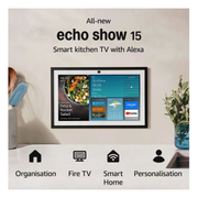 AMAZON Echo Show 15 (2nd Gen) Smart Display with Fire TV & Alexa Voice Remote B0C7XNR559 Amazon