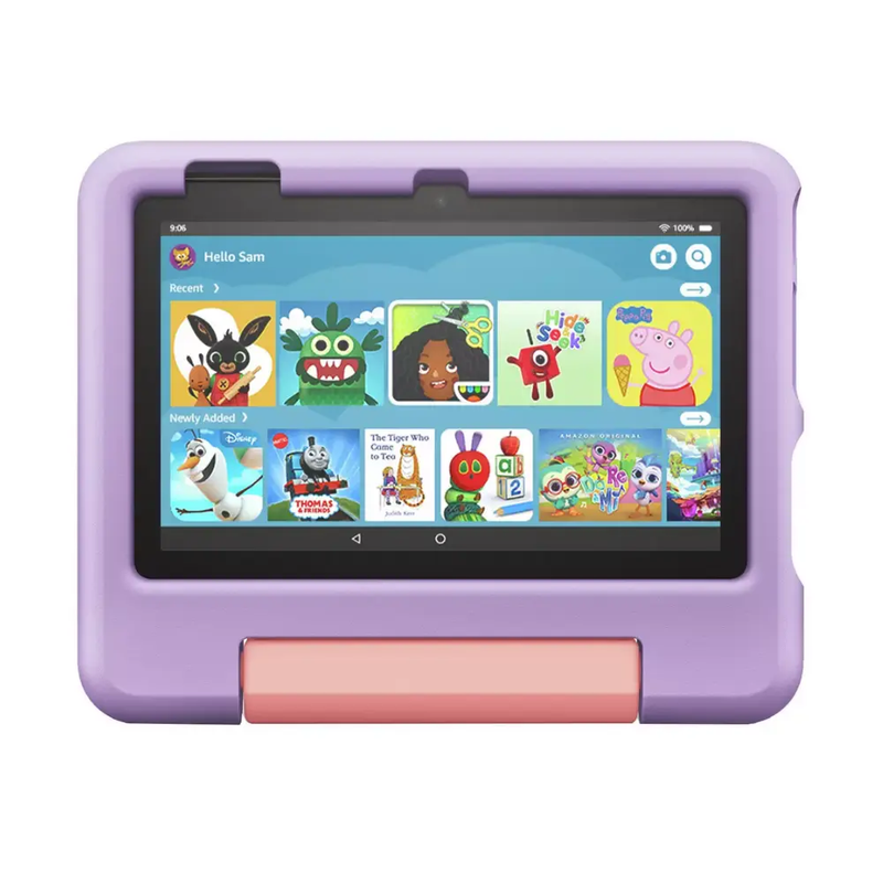 AMAZON FIRE 7 KIDS TABLET 16GB AGE 3 PURPLE