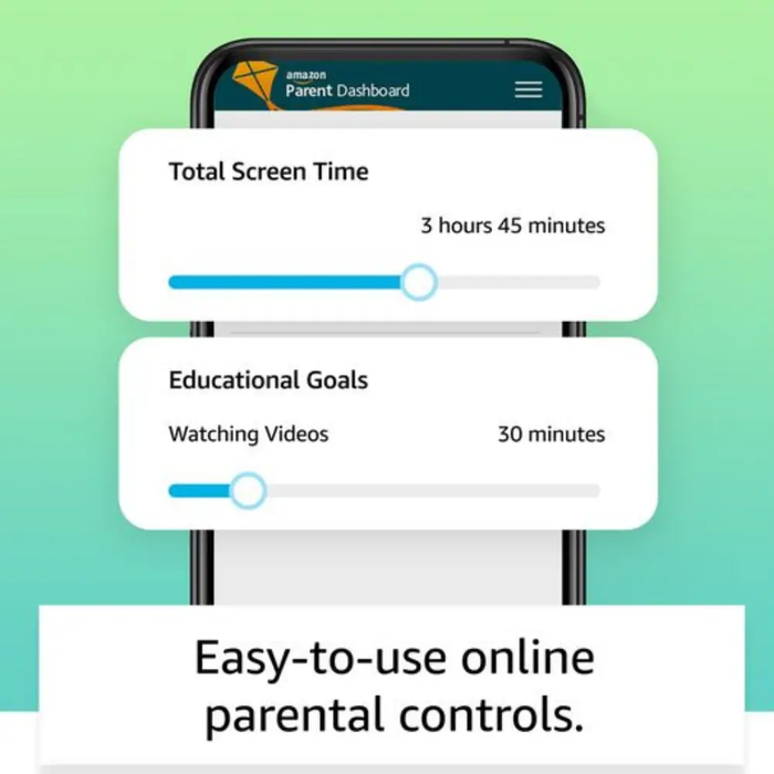 AMAZON FIRE 7 KIDS TABLET 7IN 16GB BLUE CASE