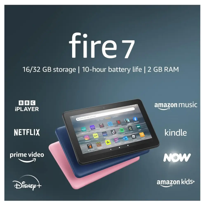 AMAZON FIRE 7 TABLET 7IN DISPLAY 16GB