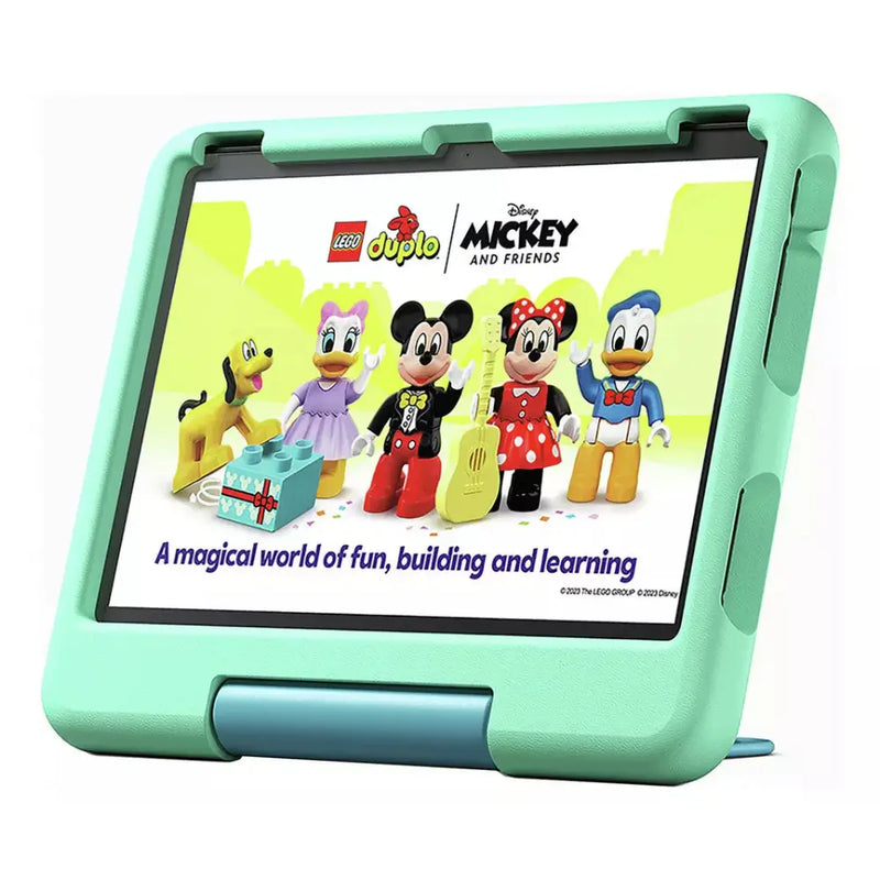 AMAZON FIRE HD 10 KIDS 3+ 32GB GREEN CASE