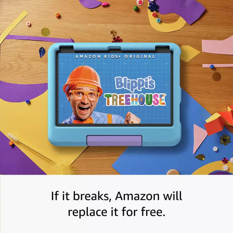 AMAZON FIRE HD 10 KIDS 3+ 32GB GREEN CASE