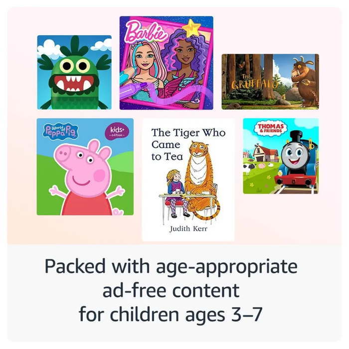 AMAZON FIRE HD 8 INCH KIDS AGES 3-7 TABLET