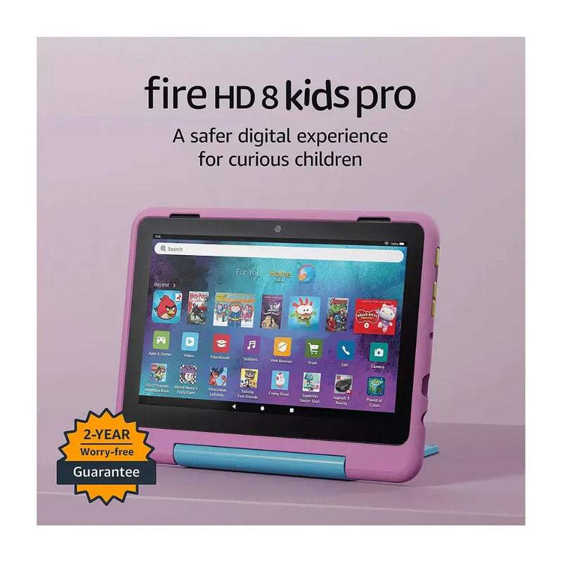 AMAZON FIRE HD 8 KIDS PRO TABLET JUNGLE CAT