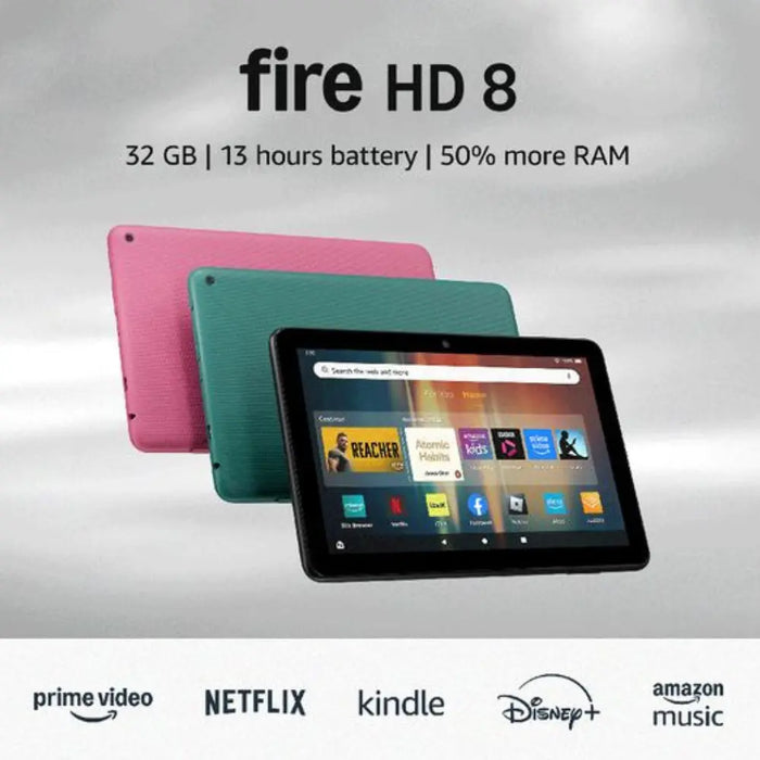 AMAZON FIRE HD 8 TABLET 3GB MEMORY 32GB HIBISCUS