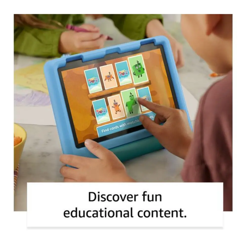AMAZON Fire HD 8" Kids (ages 3-7) Tablet - 32 GB, Blue