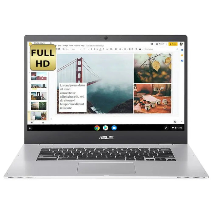 ASUS LAPTOP 15.6 4GB 128GB SSD SILVER