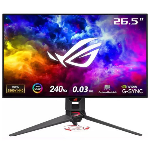 ASUS ROG Swift PG27AQDM Quad HD 26.5" OLED Gaming Monitor Digiland Outlet Store