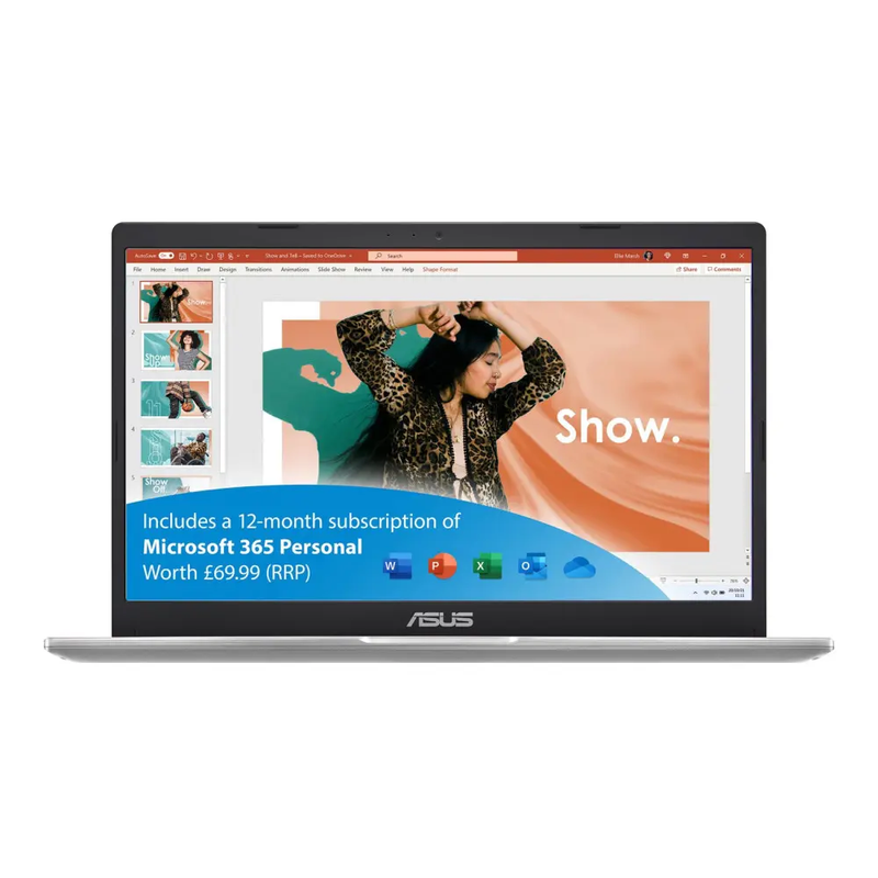 ASUS VivoBook Go 14 E410KA-EK672WS Intel Celeron N4500 4GB RAM 64GB eMMC 14"