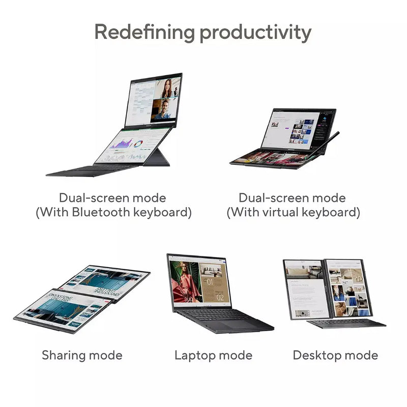 ASUS Zenbook Duo 14" 2 in 1 Laptop - Intel® Core™ Ultra 9, 2 TB SSD