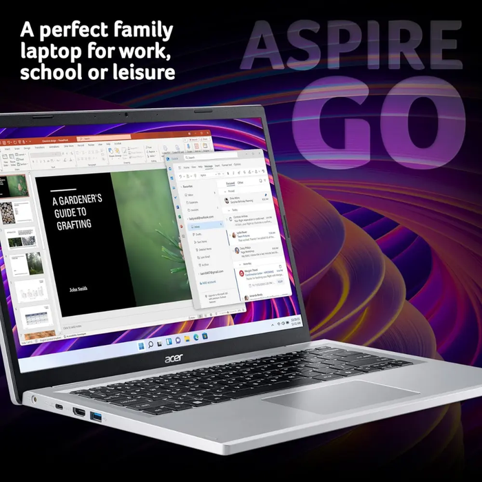 Acer Aspire NX.KSKEK.017 AMD Ryzen 3 7320U 8GB 128GB SSD 14IN Win 11 Home